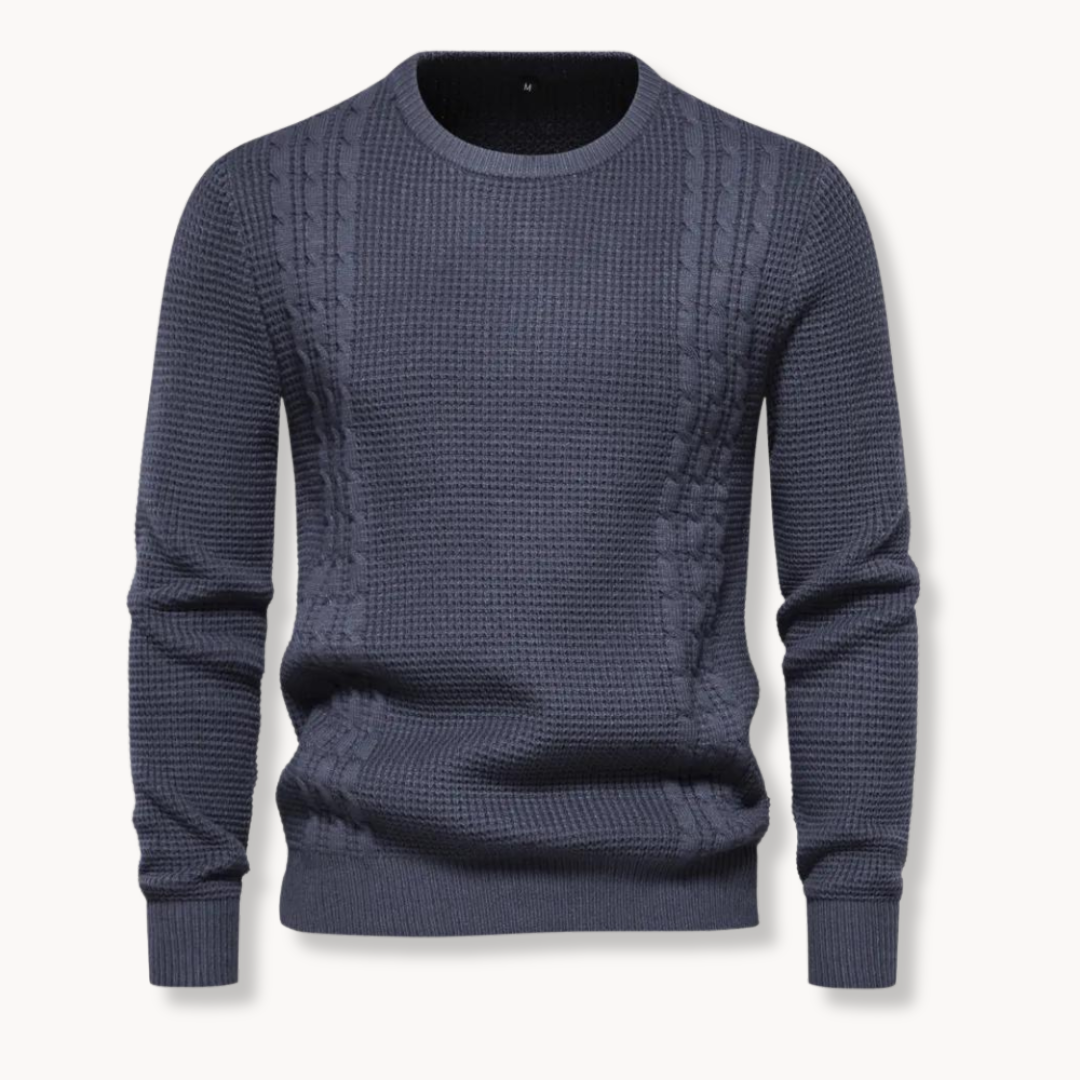 João - Patchwork Knit Sweater