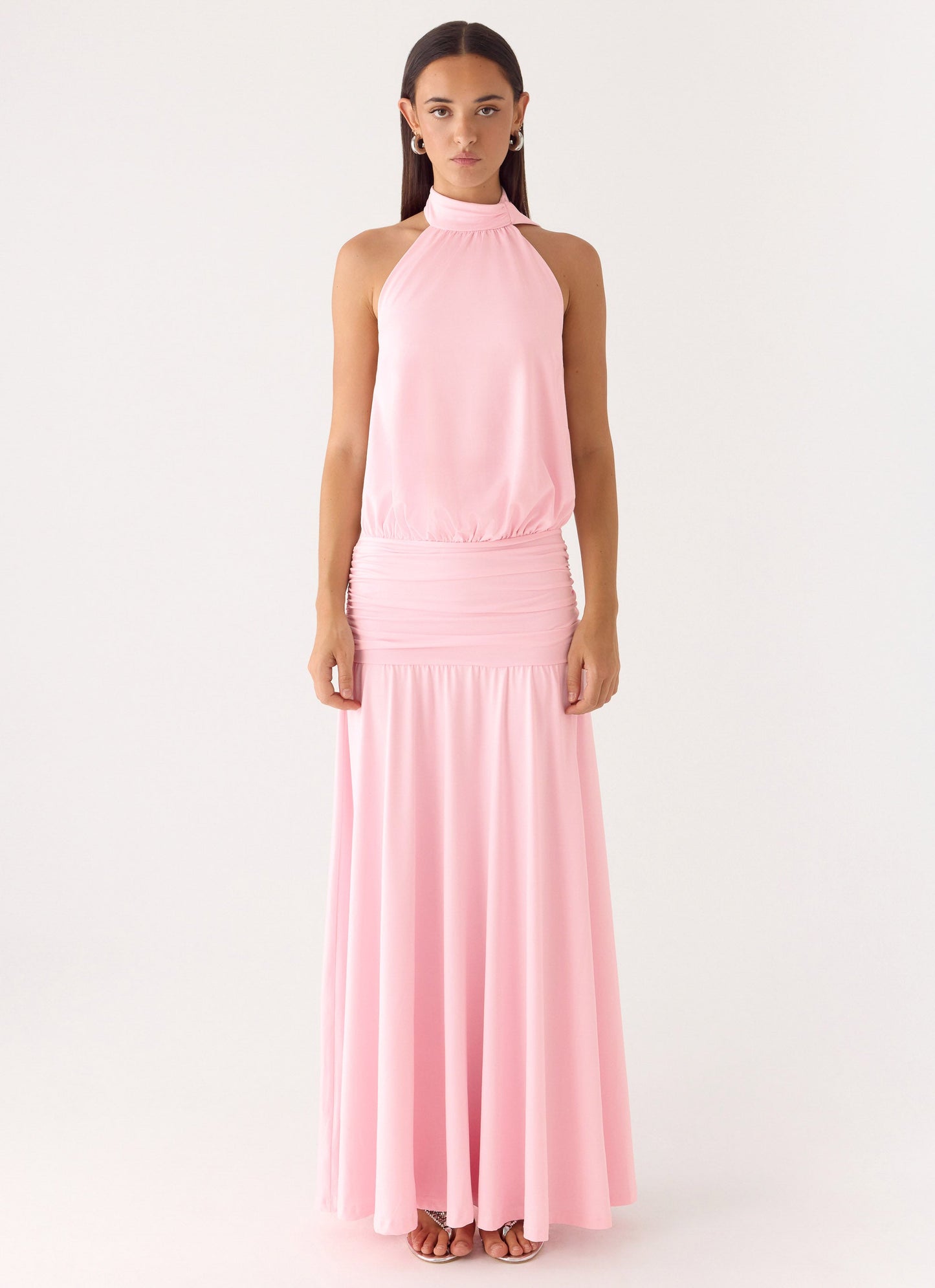 Vestido Maxi Eterno - Rosa Bebé