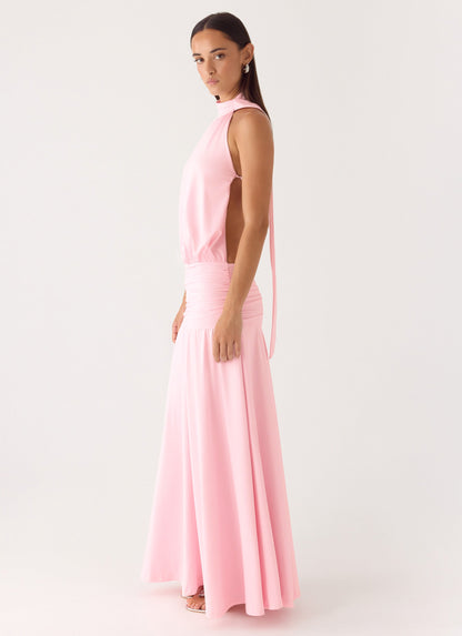 Vestido Maxi Eterno - Rosa Bebé