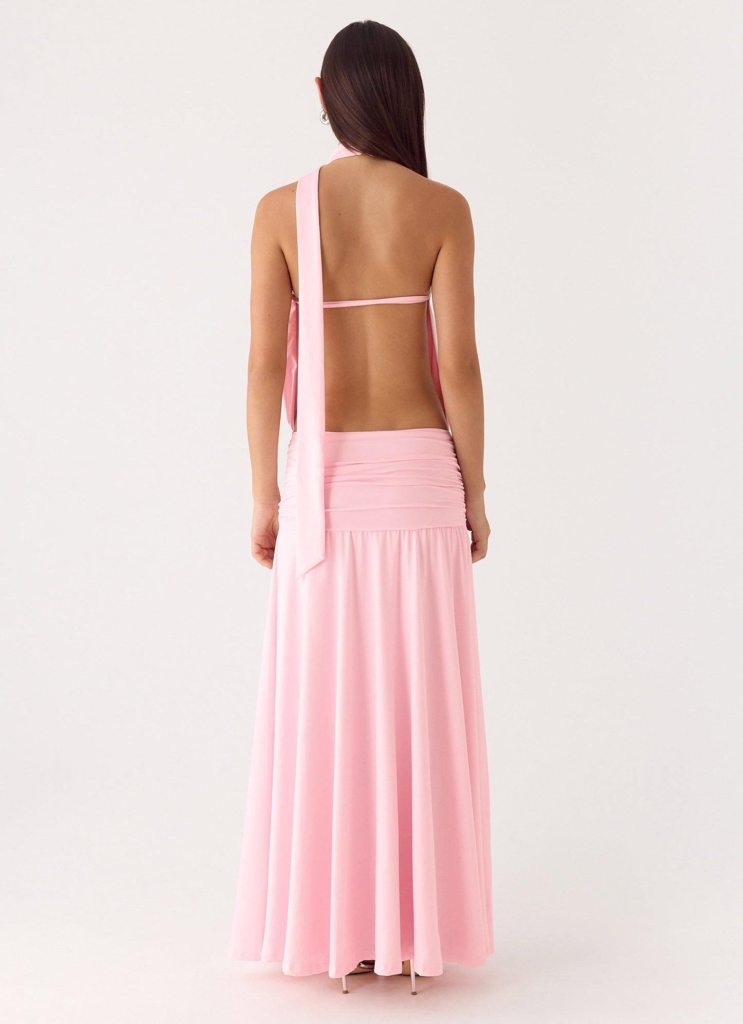 Vestido Maxi Eterno - Rosa Bebé