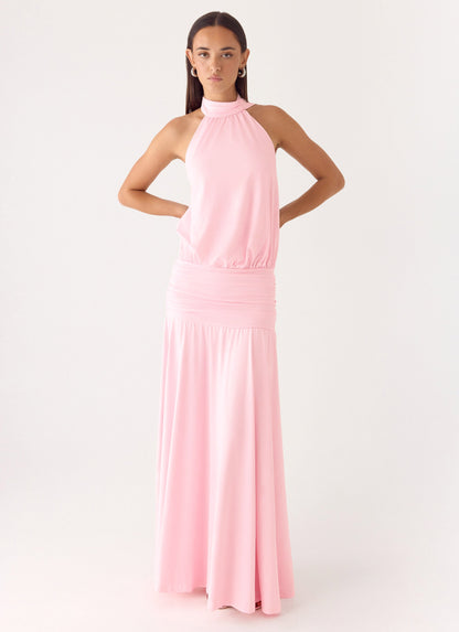 Vestido Maxi Eterno - Rosa Bebé