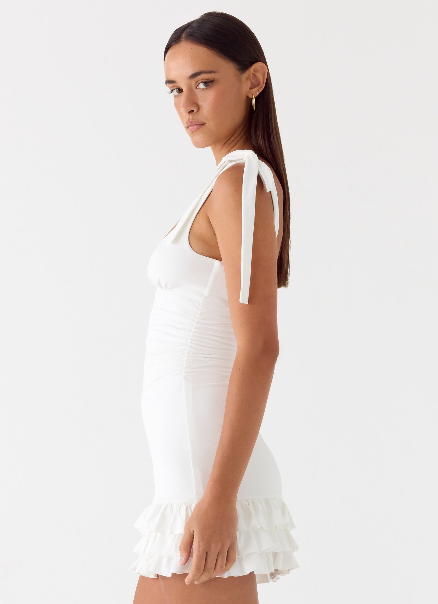 Vestido Mini Laufey - Branco Puro