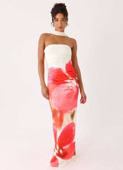Maxi Dress Libra - Porcelain Pink