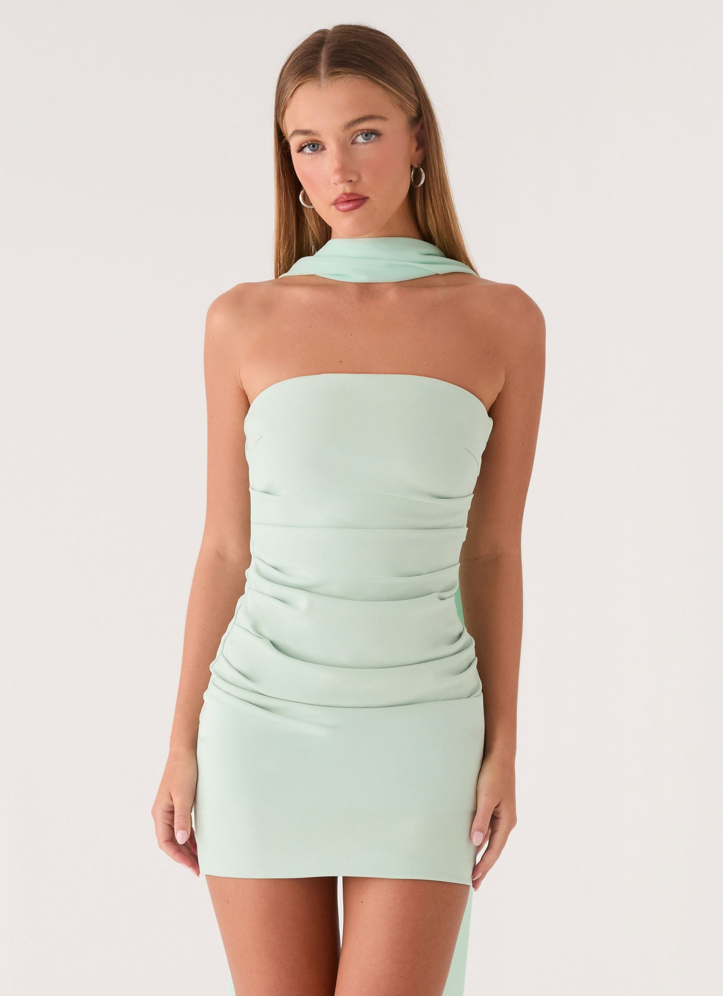 Mini Libra Dress - Sage Green