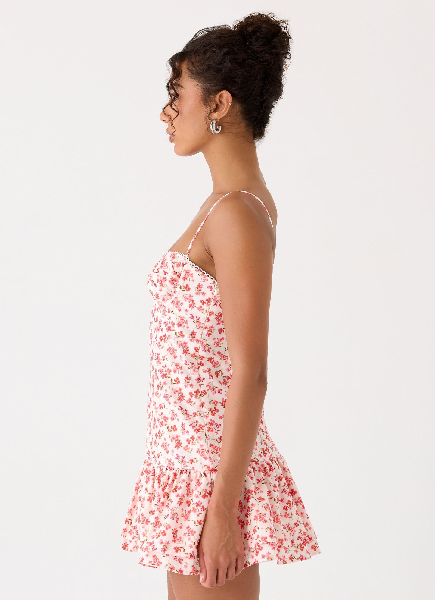 Vestido Mini Loulette - Rosa Pastel