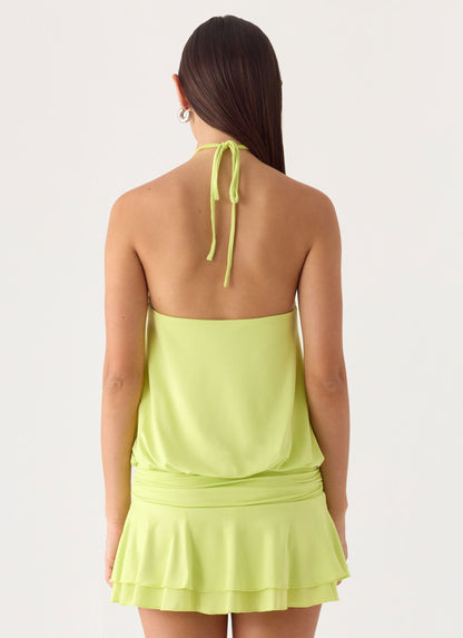 Mini Dress Make It Right - Lime
