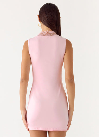 Vestido Corto Marquas - Rosa