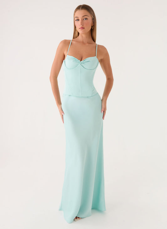Aqua Merritt Maxi Dress