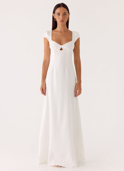 Maxi Dress Never Really Over - White