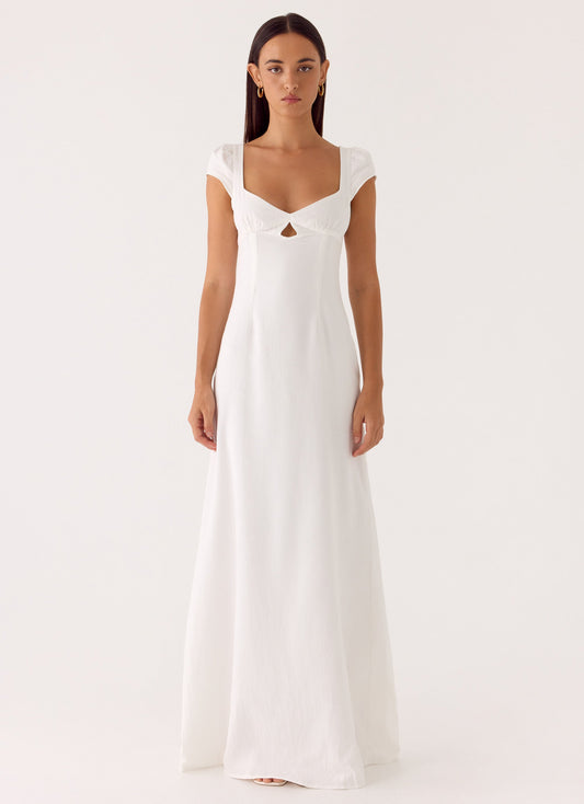 Maxi Dress Never Really Over - White