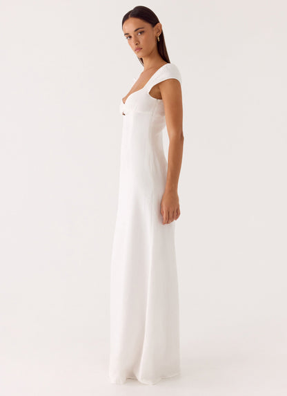 Maxi Dress Never Really Over - White