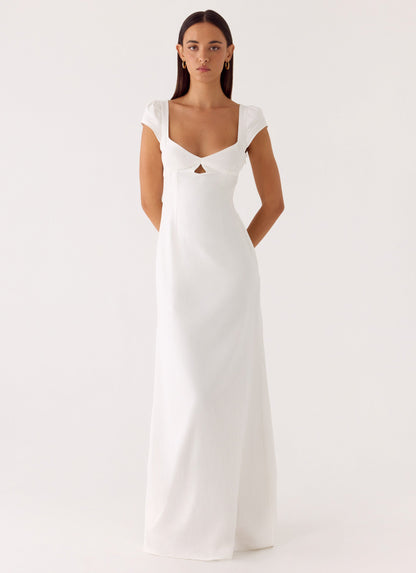 Maxi Dress Never Really Over - White