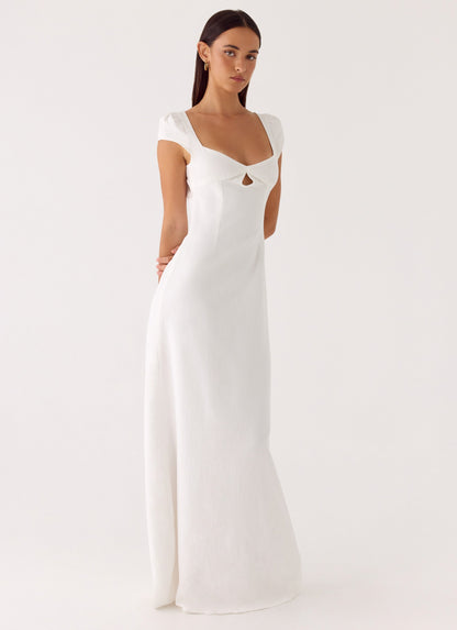 Maxi Dress Never Really Over - White
