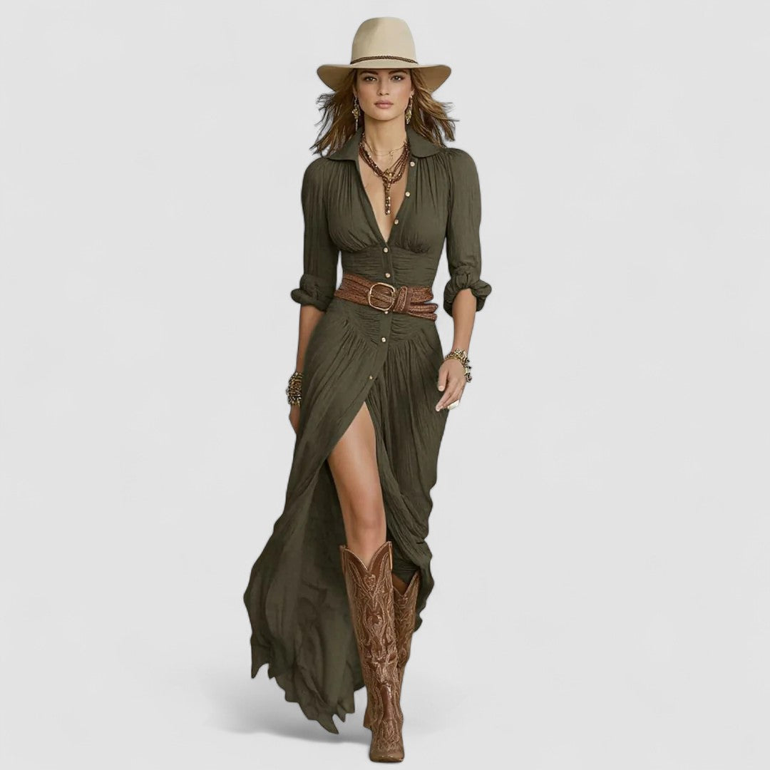Sara - Elegante Vestido Maxi