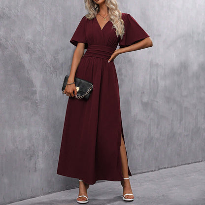 Eterna - Elegante Vestido Maxi Preto