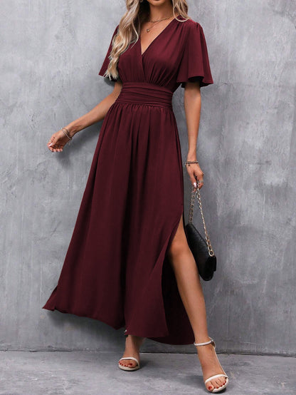 Eterna - Elegante Vestido Maxi Preto