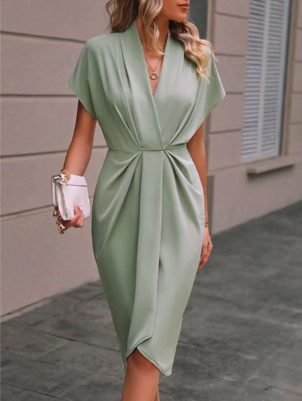 Caia - Midi Envelope Dress