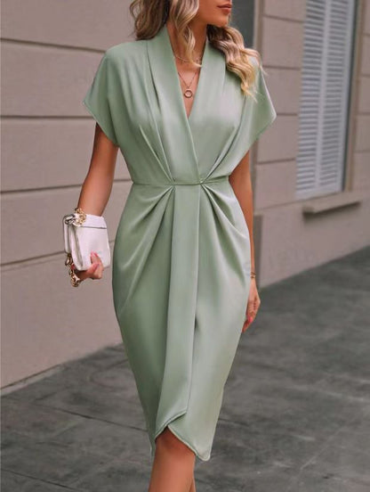 Caia - Midi Envelope Dress