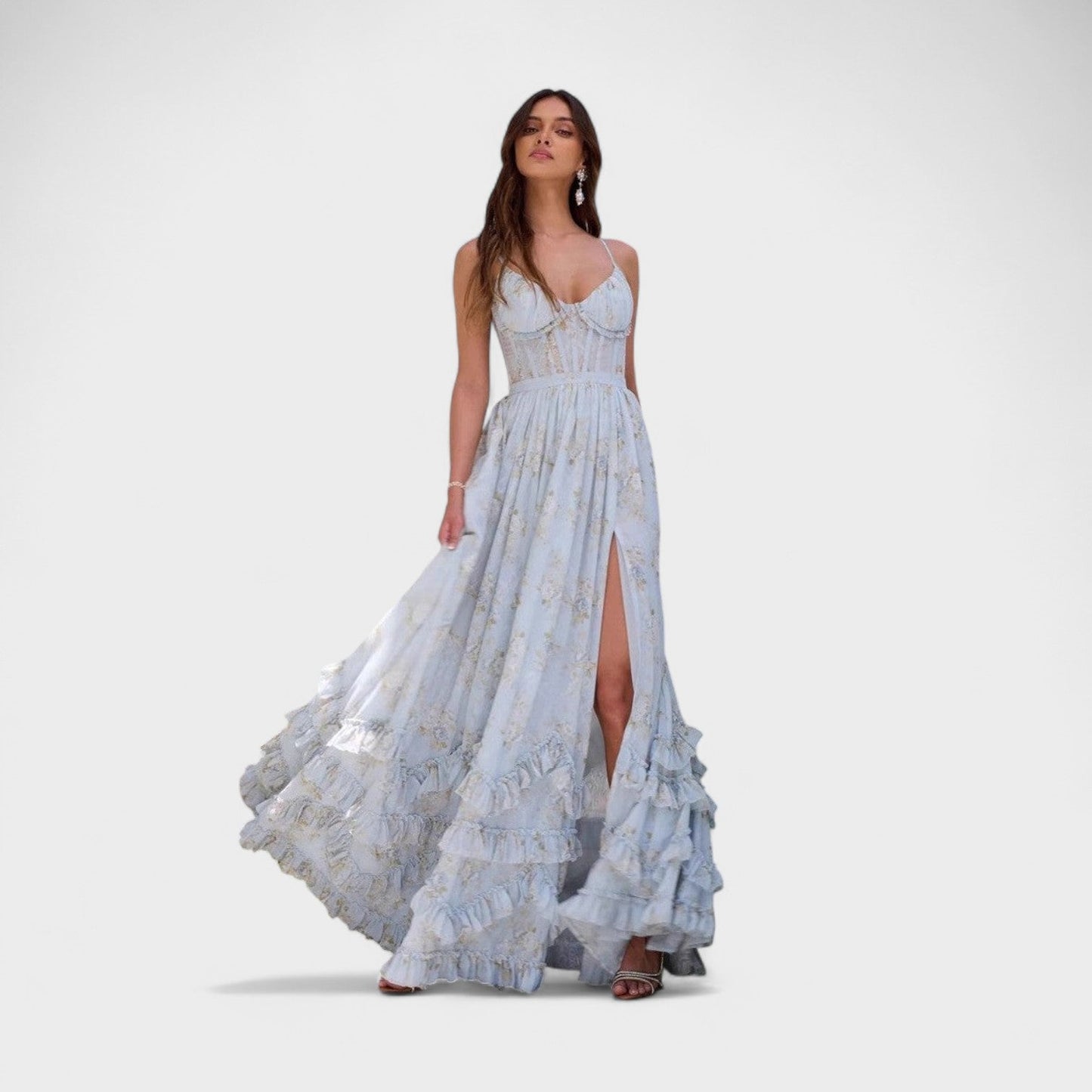 Florência - Vestido Longo Boêmio com Fenda