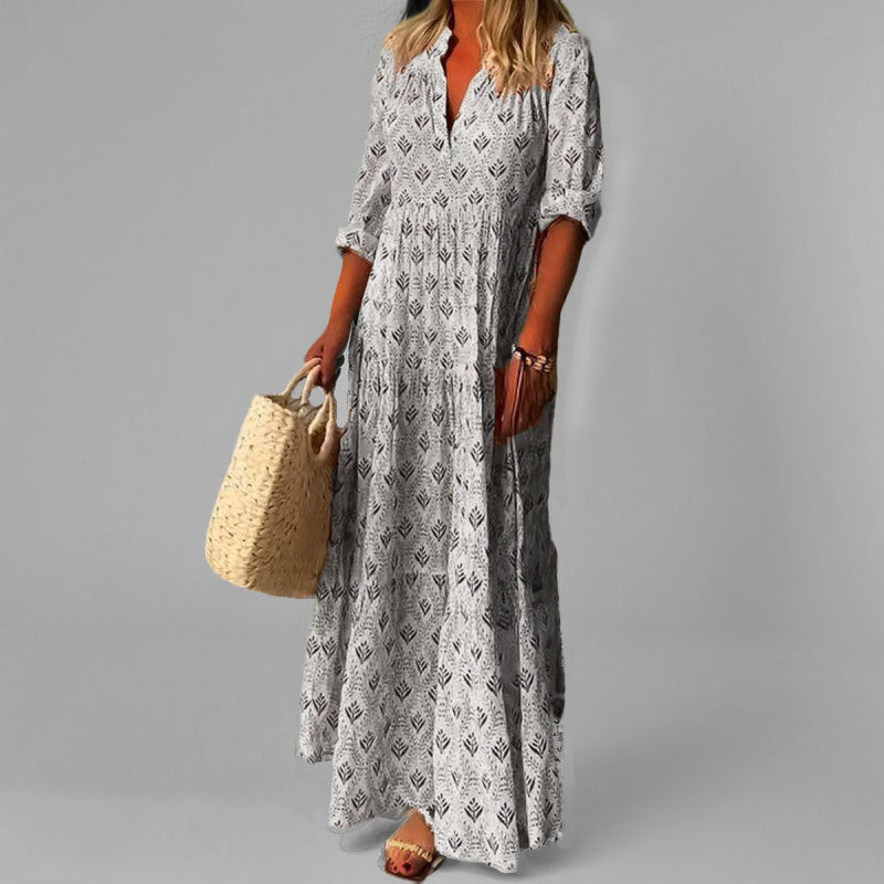 Eduarda - Vestido Vintage Longo