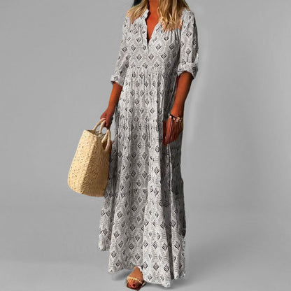 Eduarda - Vestido Vintage Longo