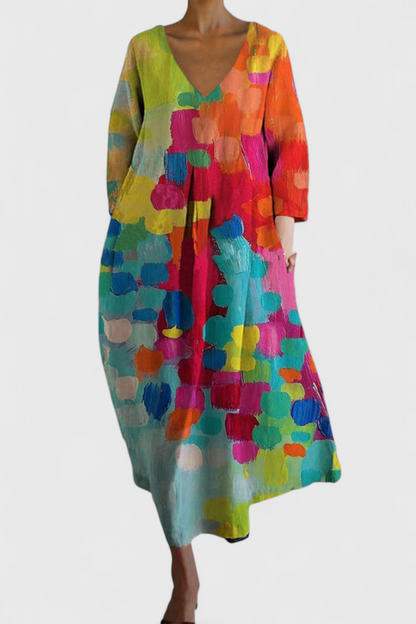 Ana - Vestido Leve com Estampa