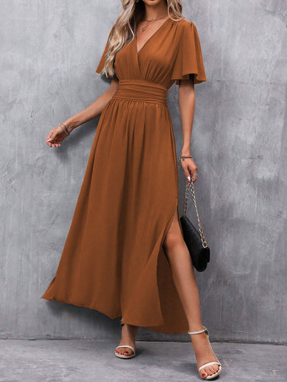 Eterna - Elegante Vestido Maxi Preto