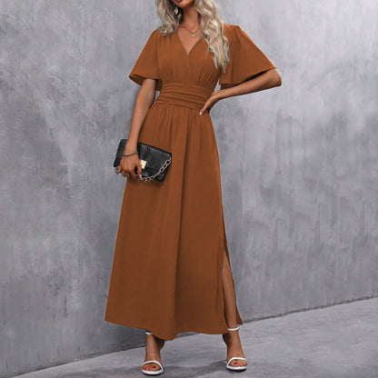 Eterna - Elegante Vestido Maxi Preto