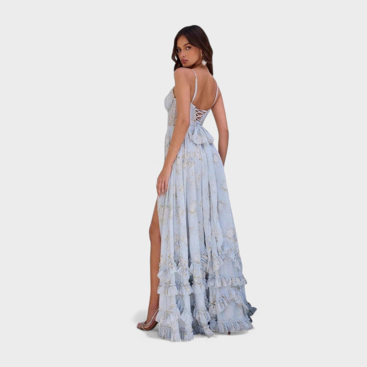 Florência - Vestido Longo Boêmio com Fenda