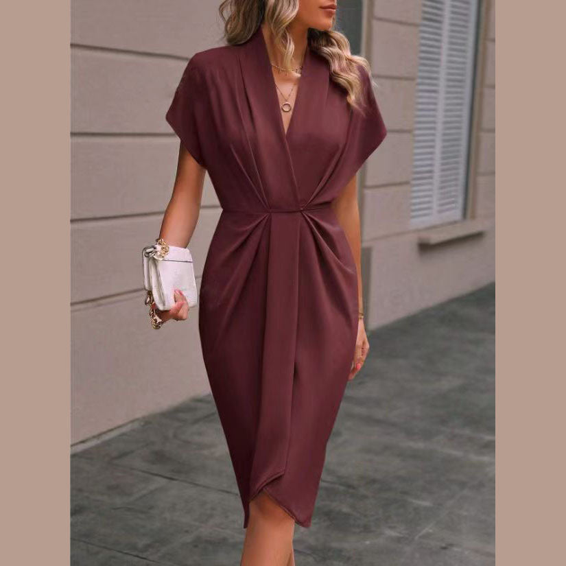 Caia - Midi Envelope Dress