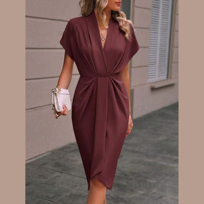Caia - Midi Envelope Dress