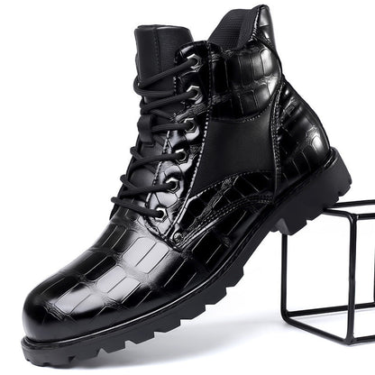Afonso - Botas de Cuero de Cocodrilo Premium