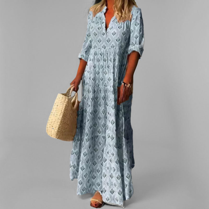 Eduarda - Vestido Vintage Longo