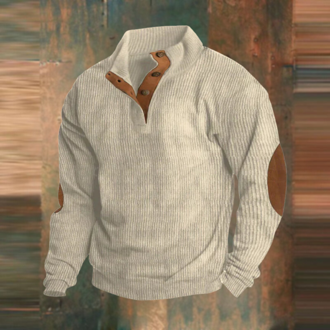 Tomé - Confortável Suéter Retro