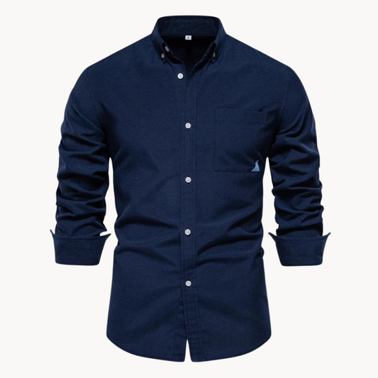 Camisa Oxford - Com Tecido Texturizado