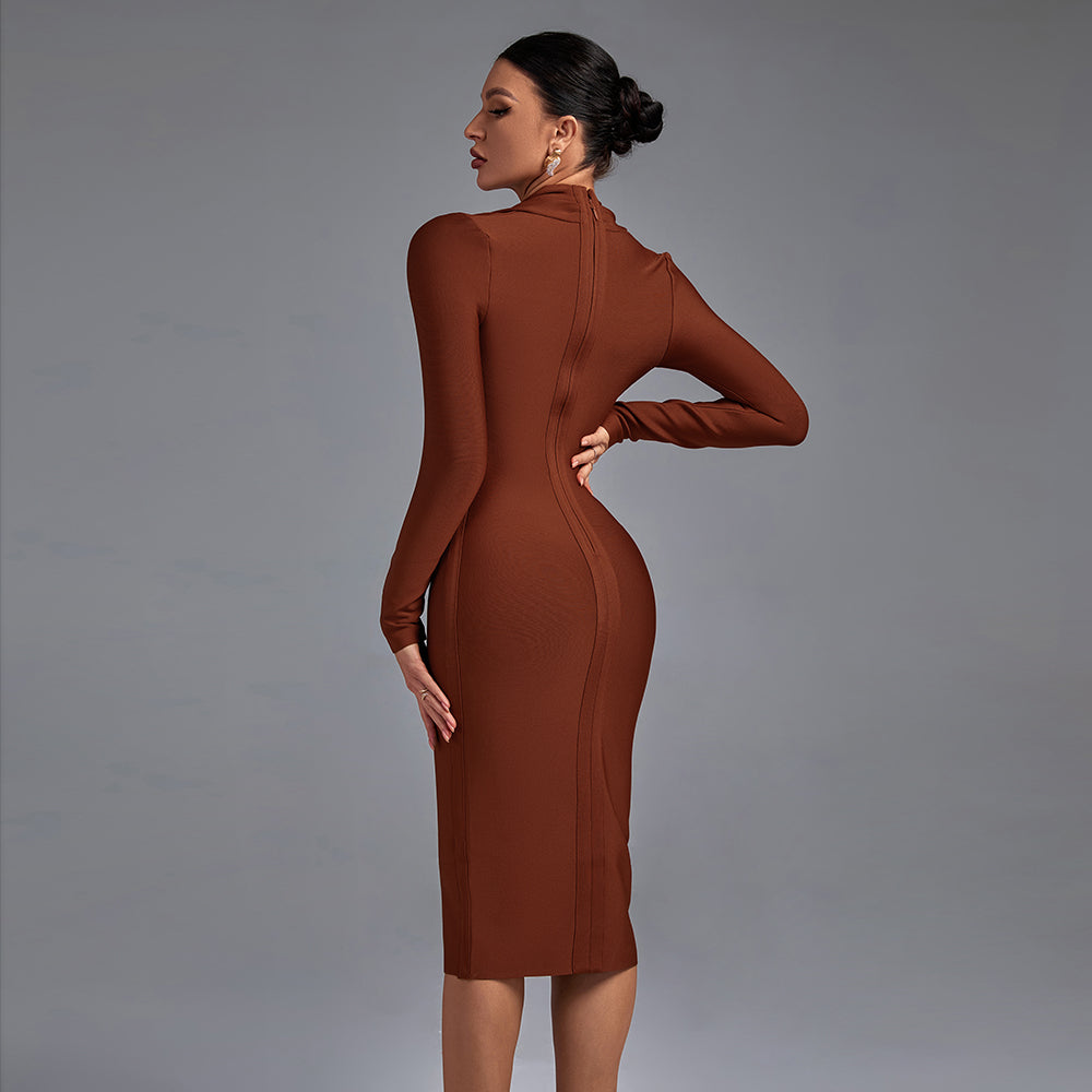 Samara - Vestido de Manga Longa