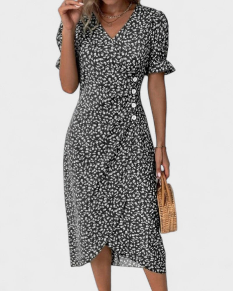 Rita - Vestido Envelope Fluido