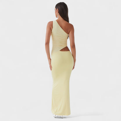 Serenela - Vestido Maxi Assimétrico Elegante