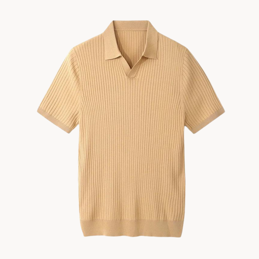 Camisa Polo em Lyocell - Corte Ajustado
