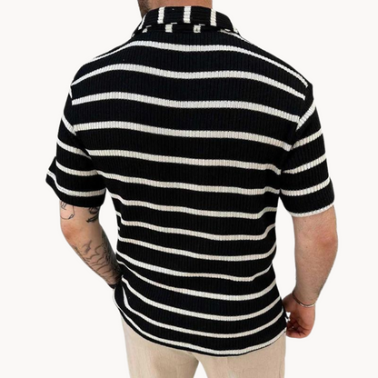 Camisa Polo Transpirable con Cuello Johnny