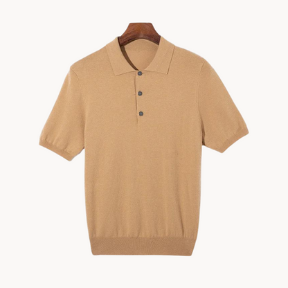 Camisa Polo de Fibras Naturales Livianas