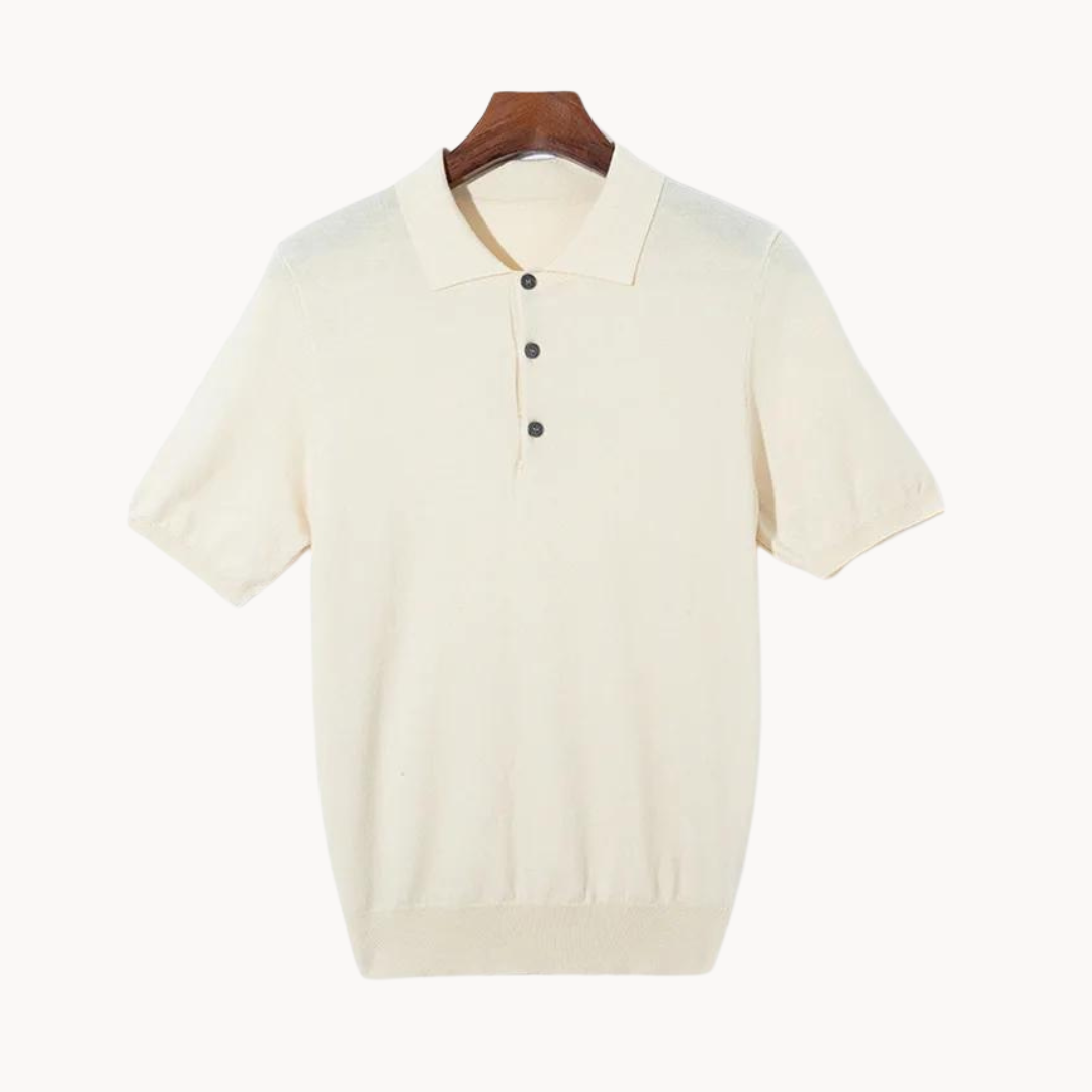 Camisa Polo - Confeccionada em Fibras Naturais Leves