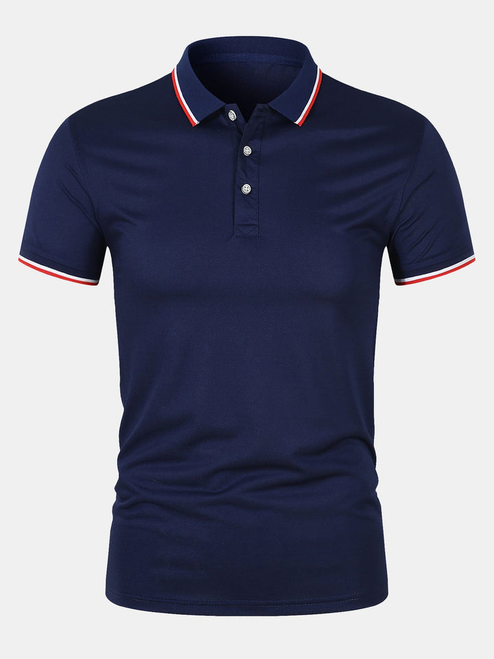 Polo Shirt - Button Closure Knit