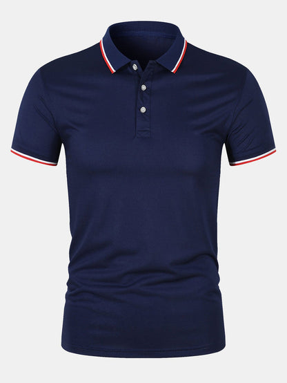 Polo Shirt - Button Closure Knit