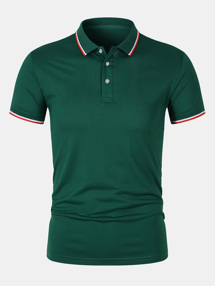 Polo Shirt - Button Closure Knit