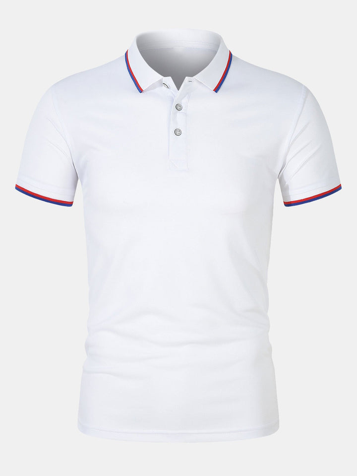 Polo Shirt - Button Closure Knit