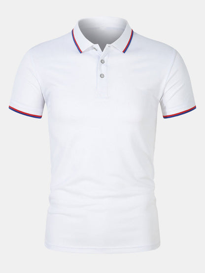 Polo Shirt - Button Closure Knit