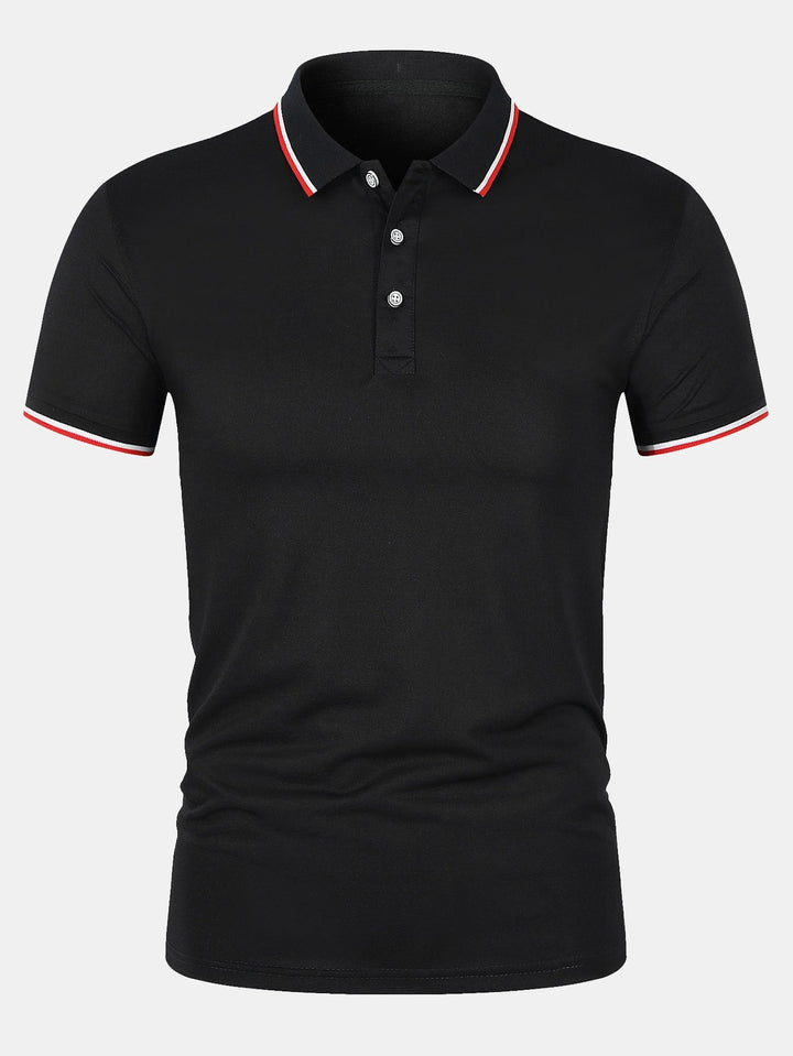 Polo Shirt - Button Closure Knit
