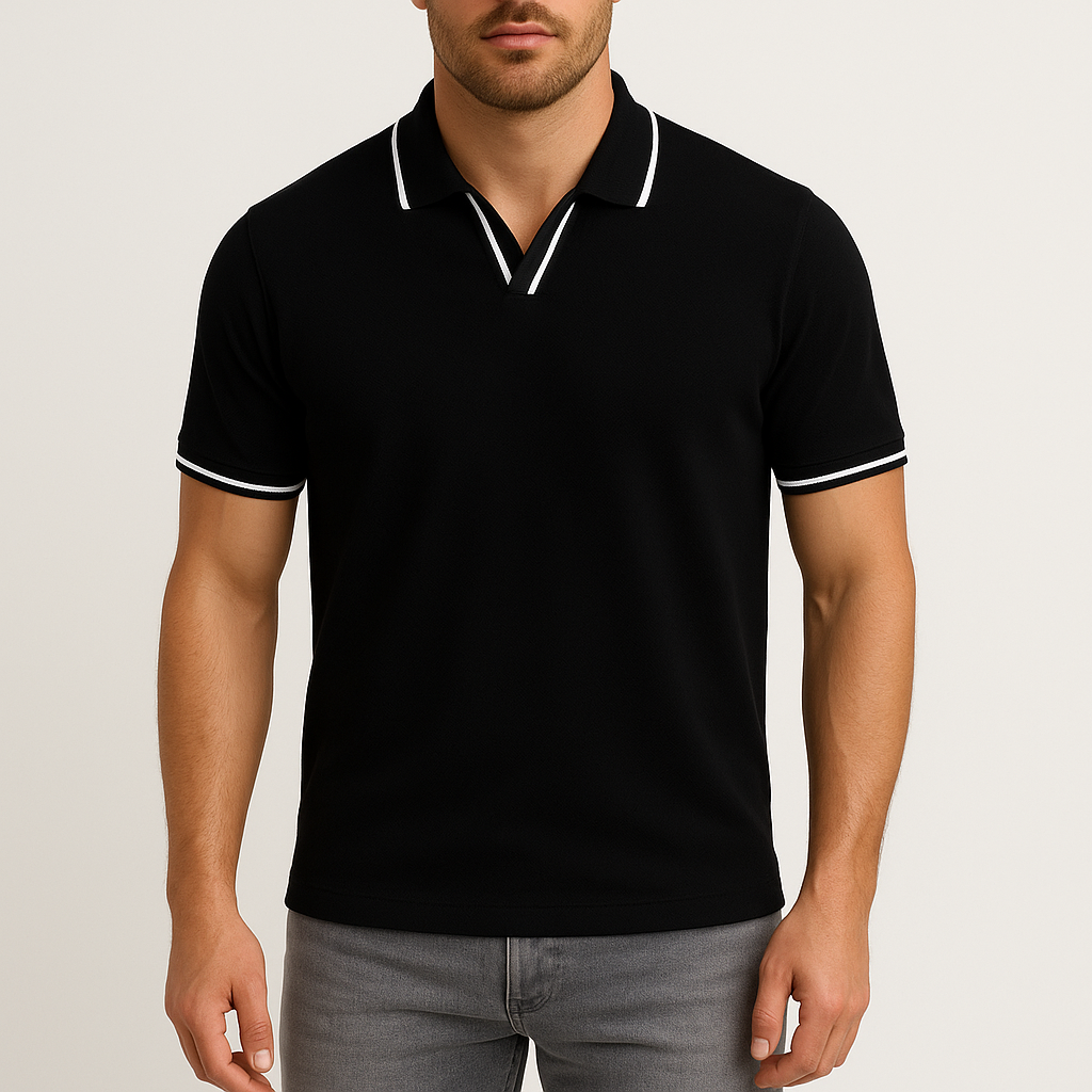 Polo Shirt - Contrasting Finish