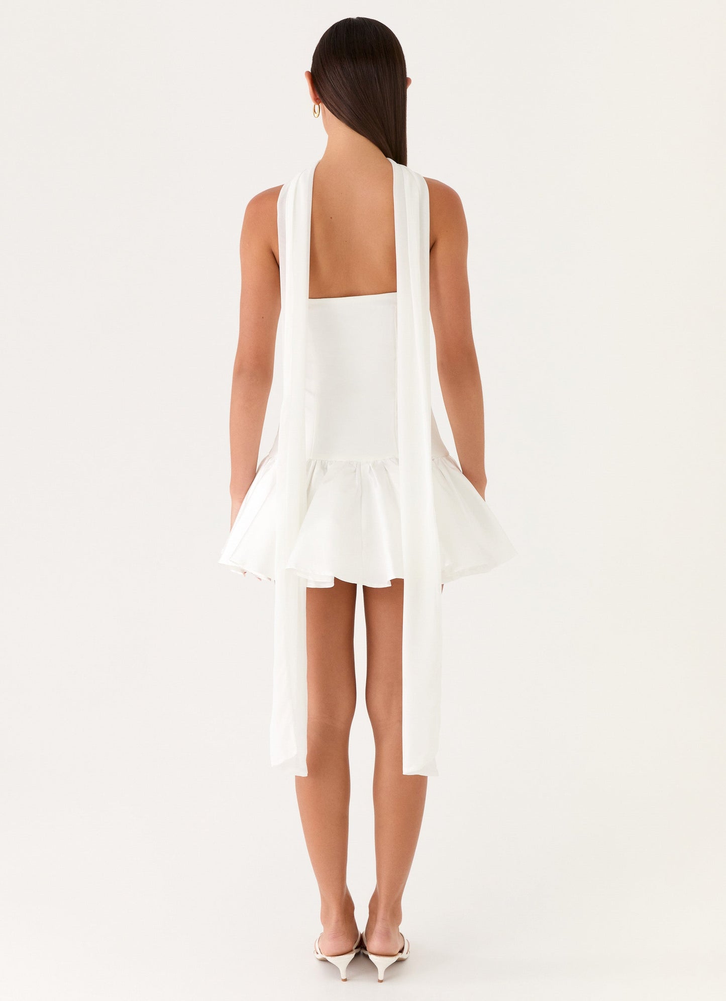 Vestido Mini Ros - Cor Branca